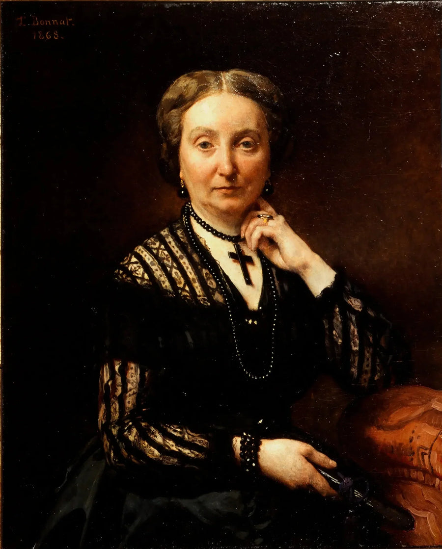 Portræt af kvinde (P2688) - Léon Bonnat