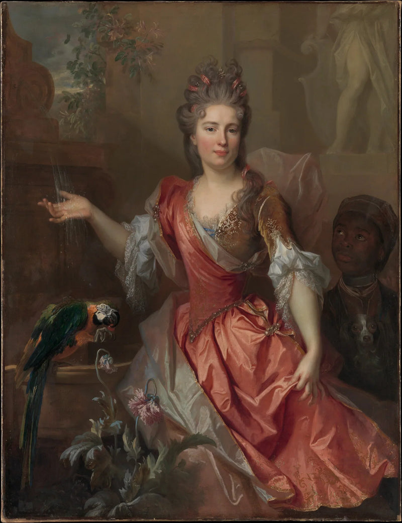 Portrait de femme, peut-être Madame Claude Lambert de Thorigny (Marie Marguerite Bontemps, 1668-1701) - Nicolas de Largillière