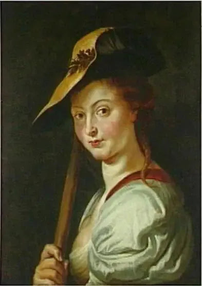 Portræt af kvinde, måske Suzanna Fourment (1599-1628), 1612-1615 - Peter Paul Rubens