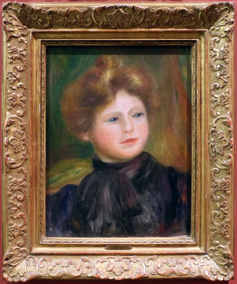 Portræt af kvinde - Pierre-Auguste Renoir