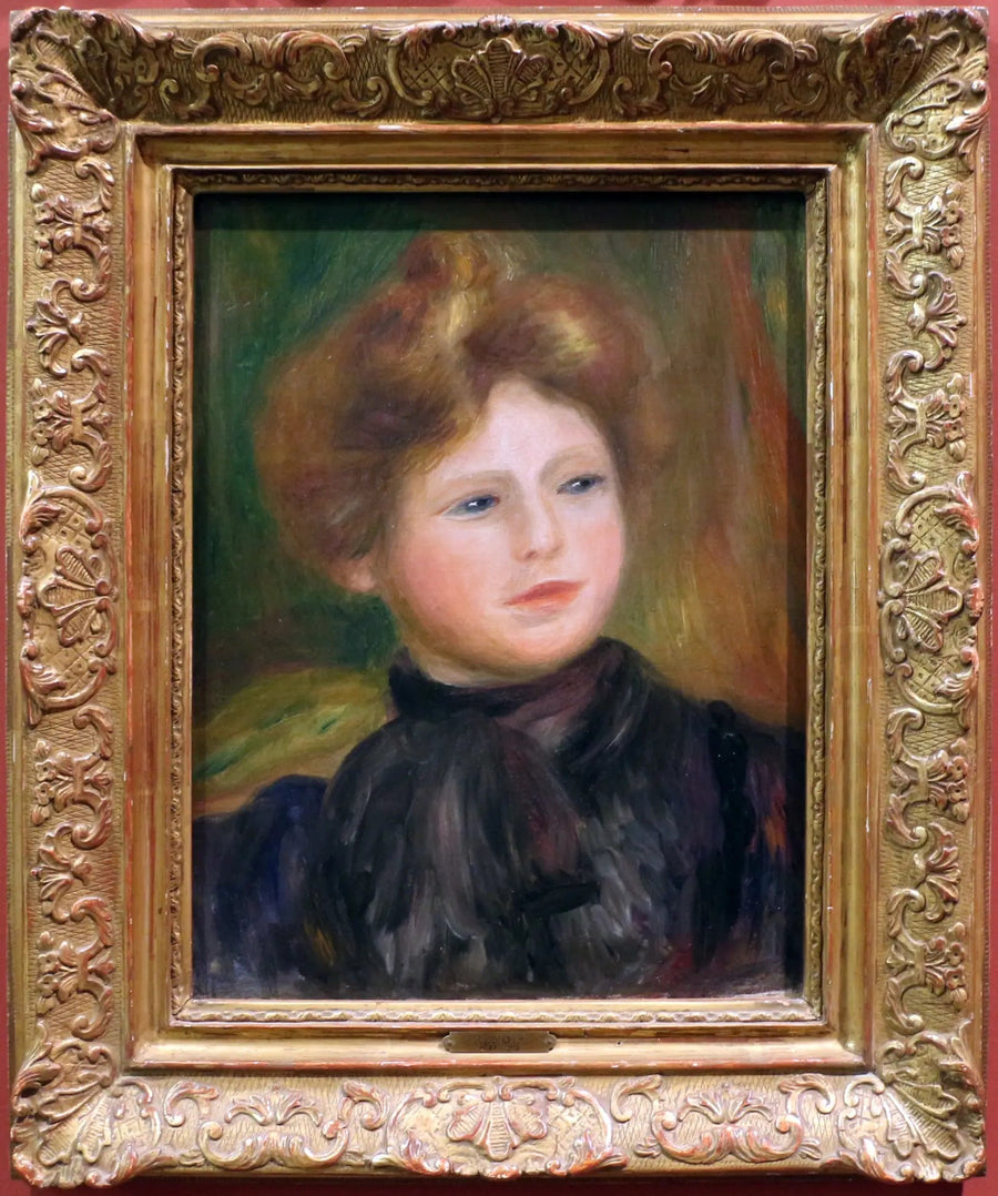 Portræt af kvinde - Pierre-Auguste Renoir