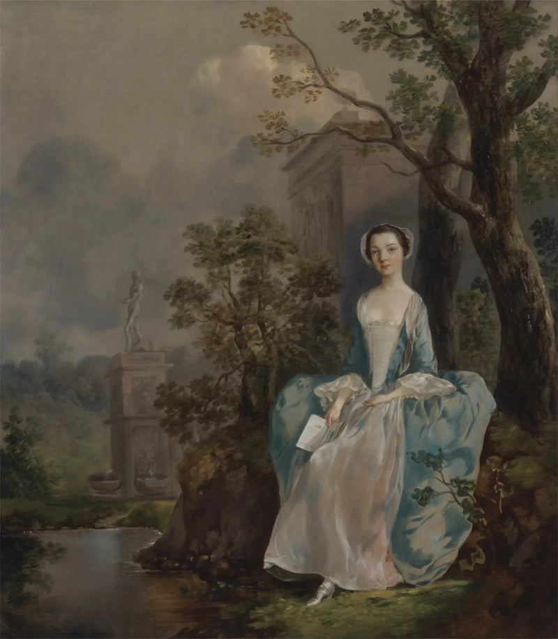 Portræt af kvinde - Thomas Gainsborough