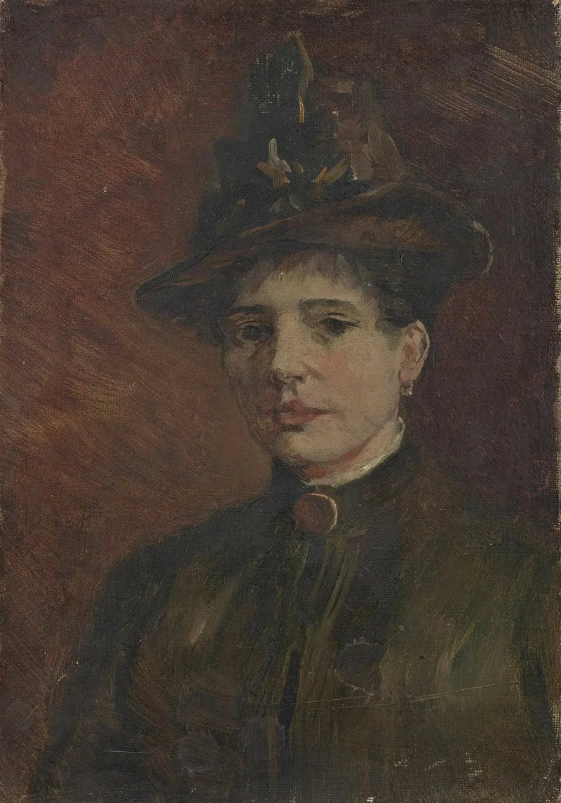 Portræt af kvinde - Vincent van Gogh