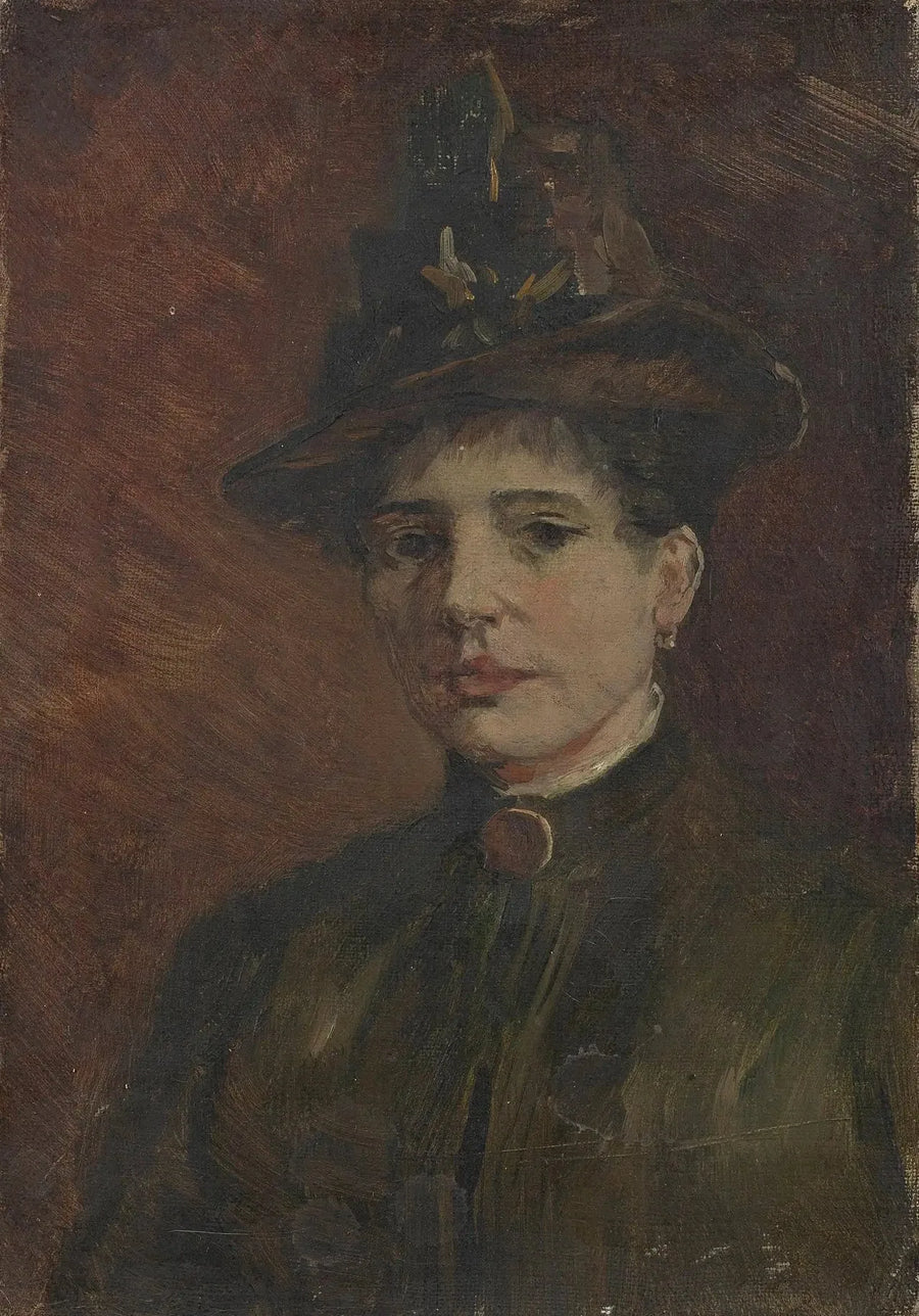 Portræt af kvinde - Vincent van Gogh