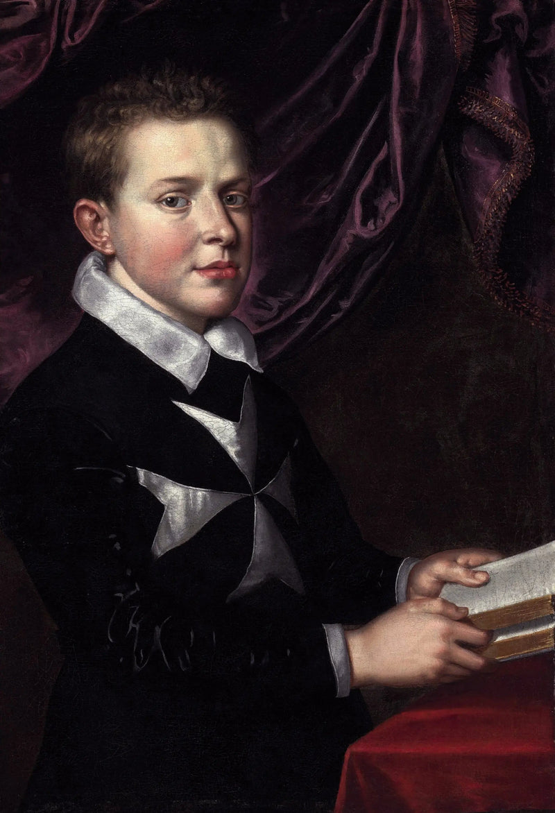 Portræt af Ferdinand I Gonzague som barn - Peter Paul Rubens