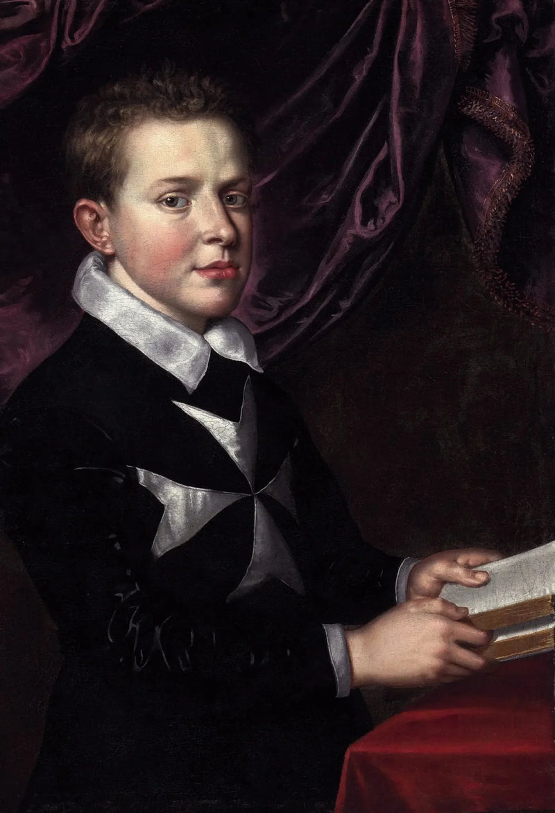 Portræt af Ferdinand I Gonzague som barn - Peter Paul Rubens