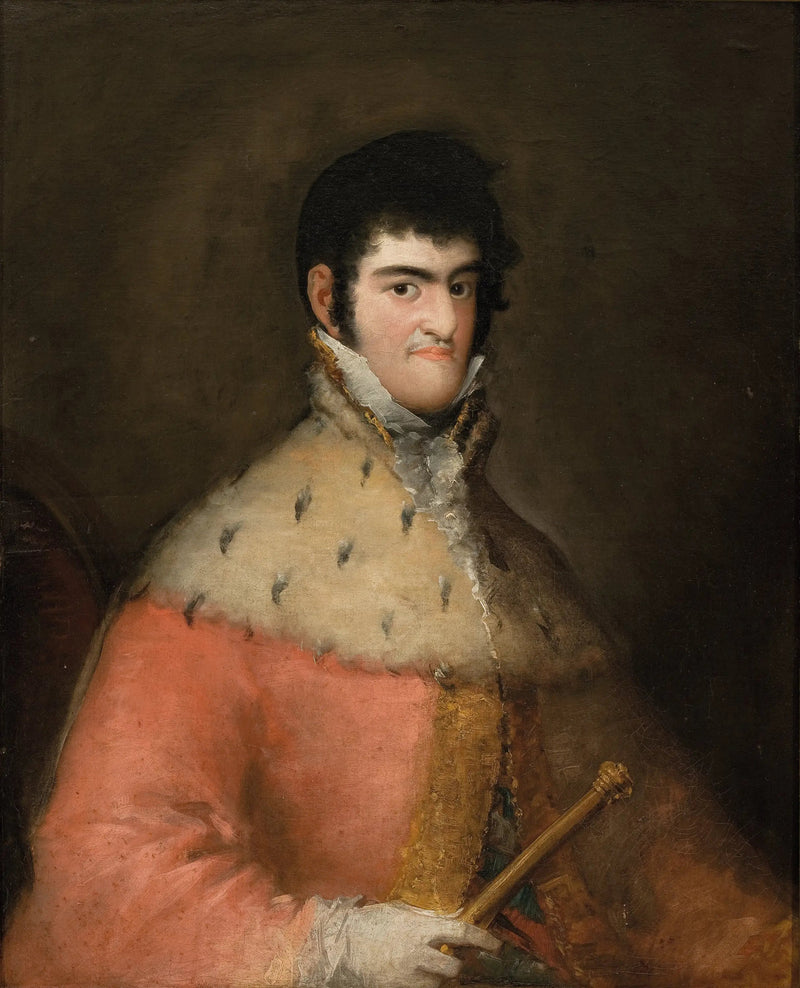 Portræt af Ferdinand VII af Spanien - Francisco de Goya