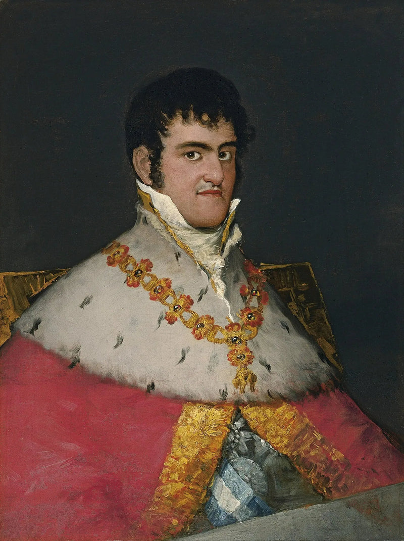 Portræt af Ferdinand VII - Francisco de Goya