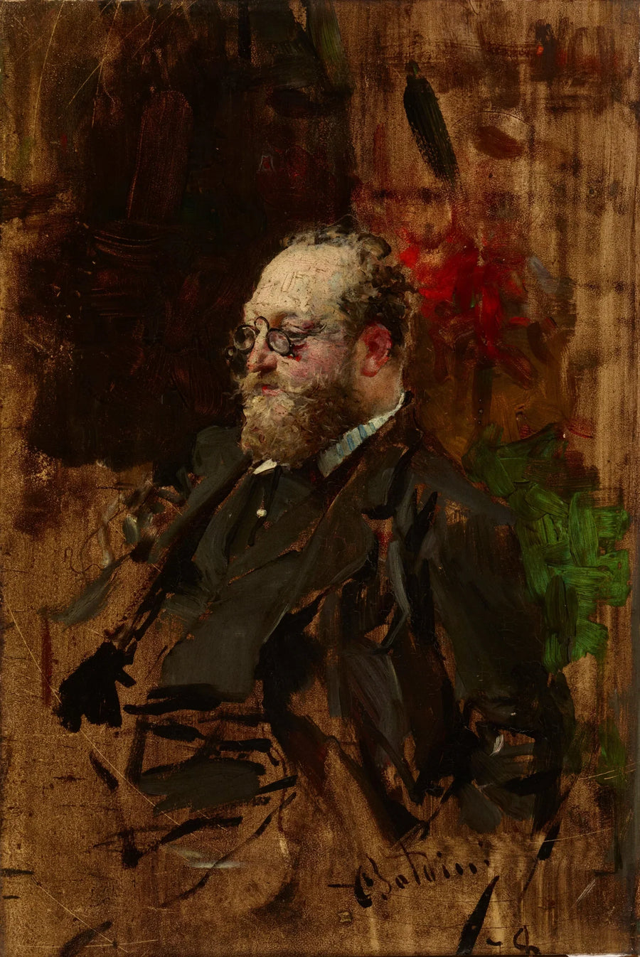 Portræt af Ferdynand Bryndza (1837-1891) - Giovanni Boldini