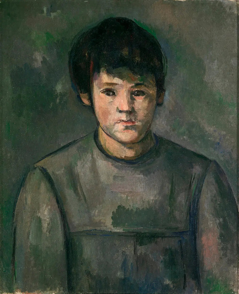 Portræt af lille pige - Paul Cézanne