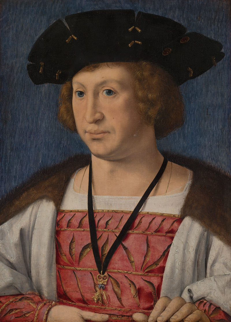 Portræt af Floris van Egmond (1469-1539), greve af Buren og Leerdam - Jan Gossaert