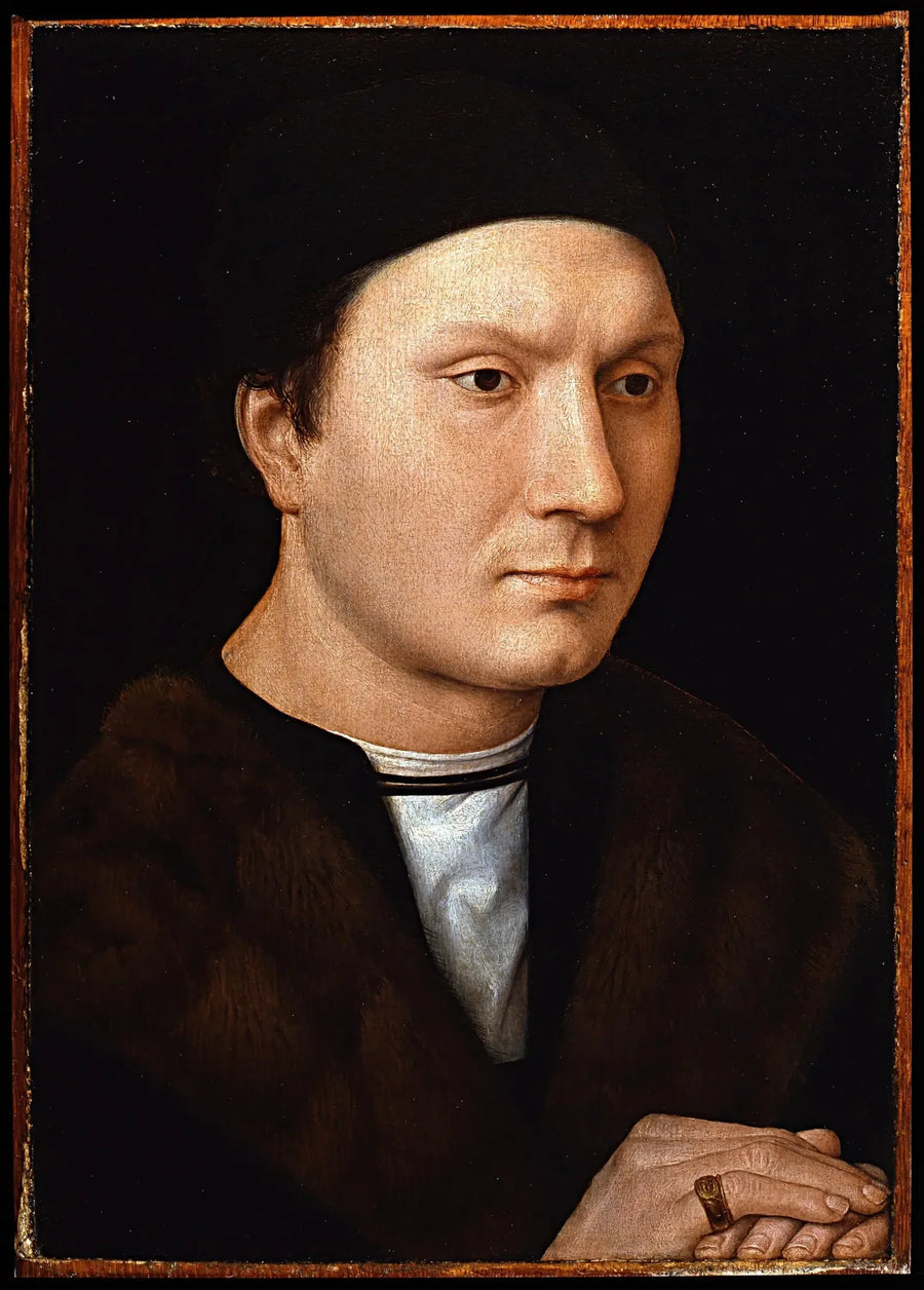Portræt af Folco Portinari - Hans Memling