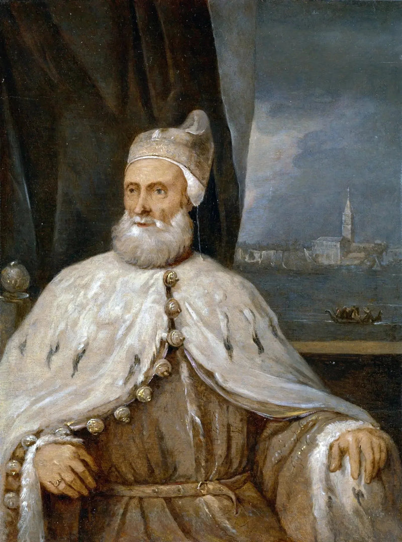 Portrait af Francesco Donato - David Teniers den Yngre