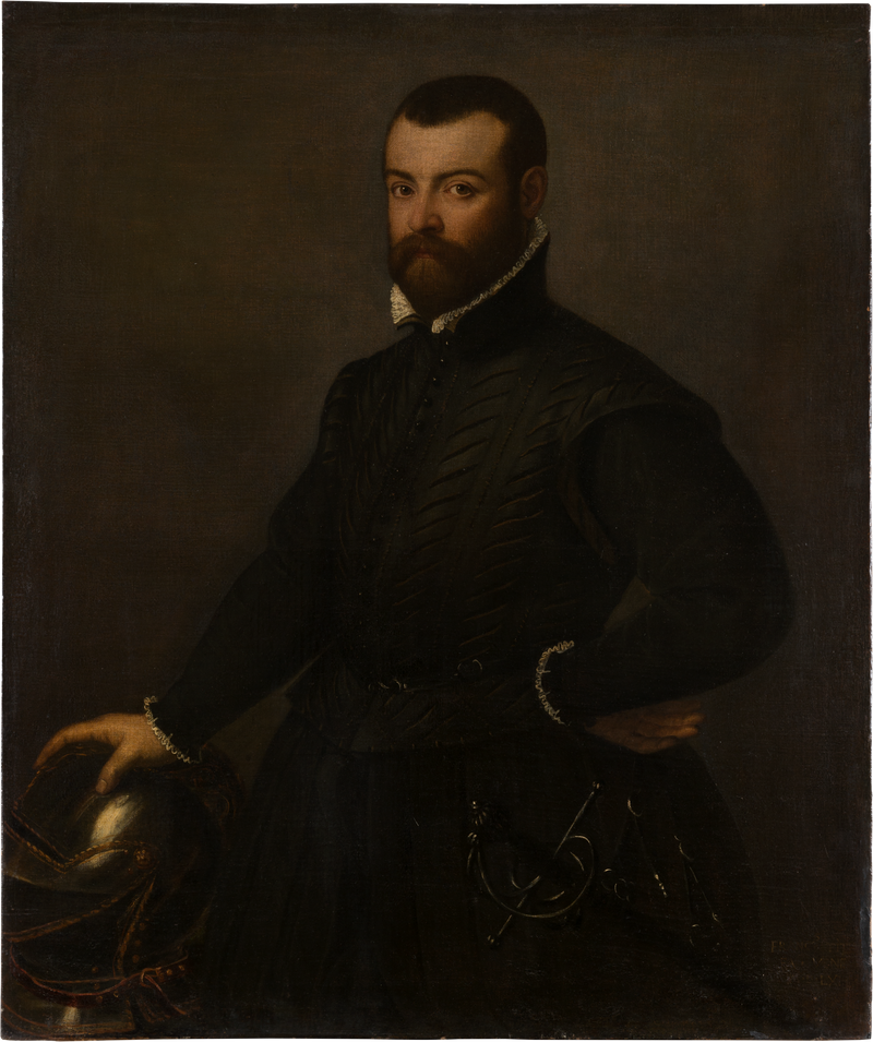Portræt af Francesco Titio - Giovanni Battista Moroni