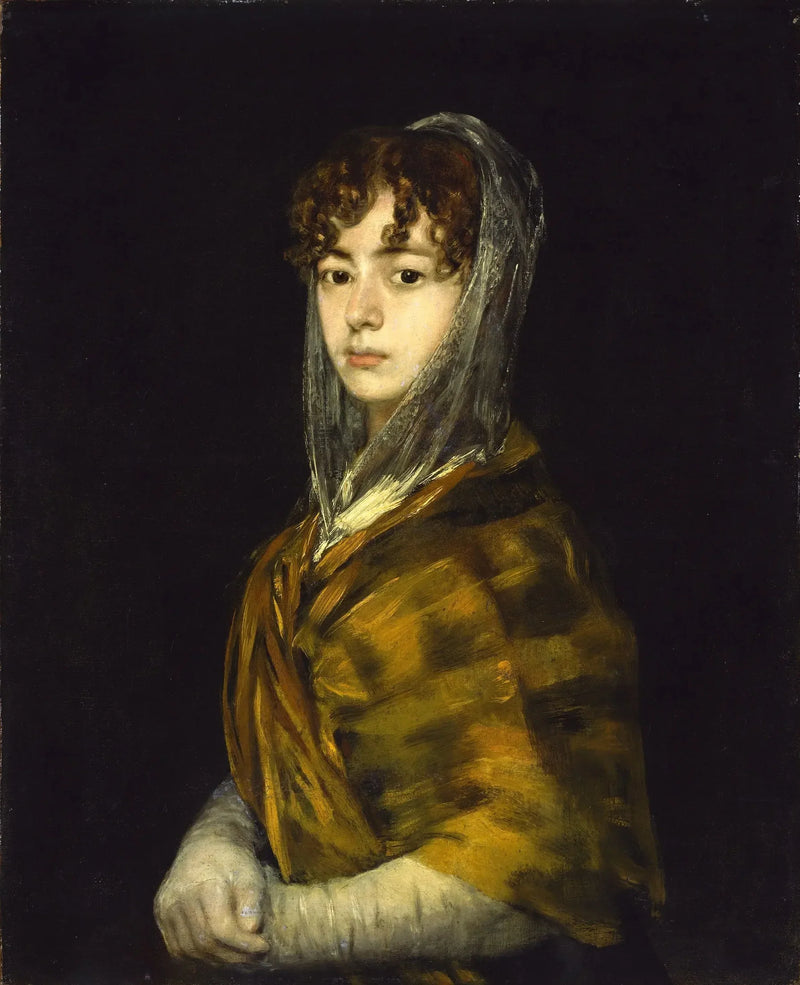 Portræt af Francisca Sabasa García - Francisco de Goya