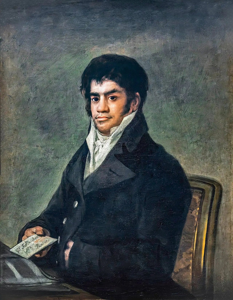 Portræt af Francisco del Mazo - Francisco de Goya