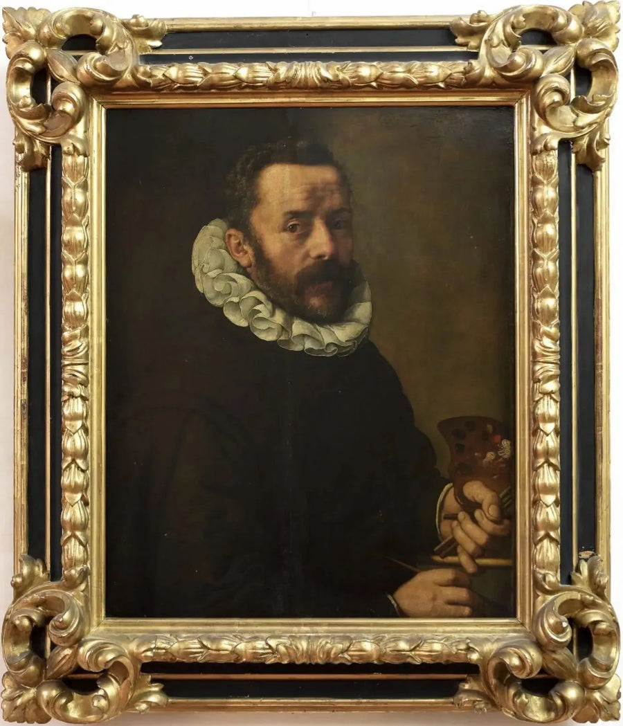Portrait af Frans Francken (II) - Frans Pourbus den Yngre
