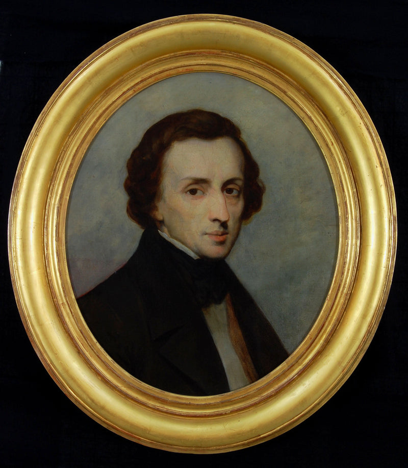 Portræt af Frédéric Chopin - Ary Scheffer