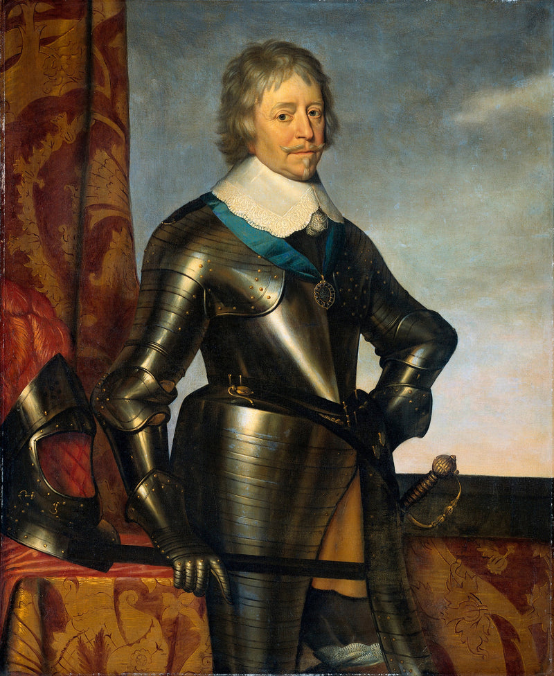 Portræt af Frédéric-Henri (1584 - 1647), prins af Orange - Gerrit van Honthorst