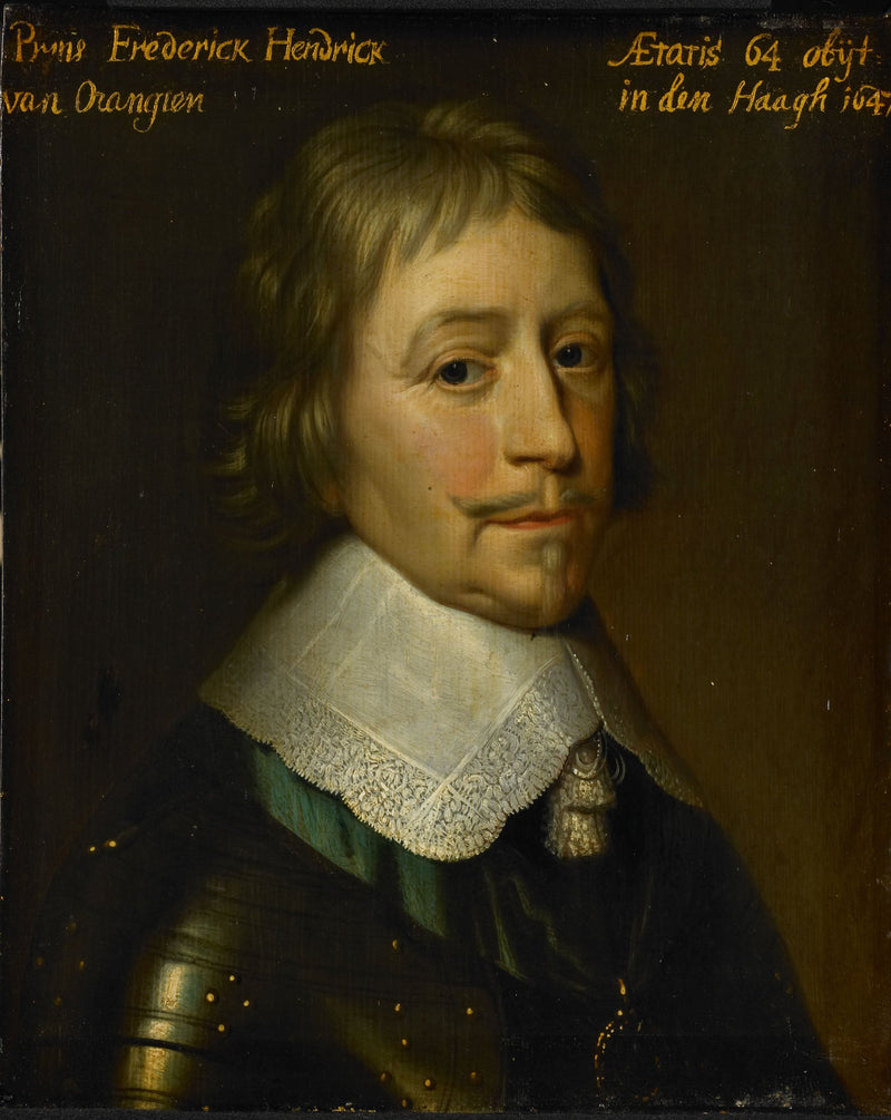 Portræt af Frédéric-Henri (1584-1647), prins af Orange - Gerrit van Honthorst