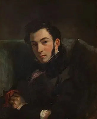 Portræt af Frédéric Villot - Eugène Delacroix