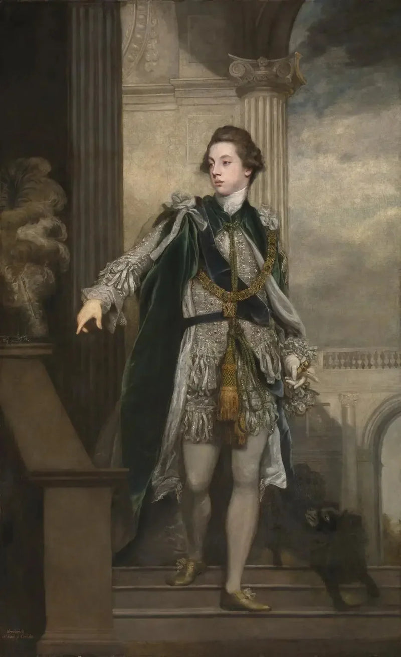 Portræt af Frederick Howard, 5. greve af Carlisle (1748–1825) - Joshua Reynolds