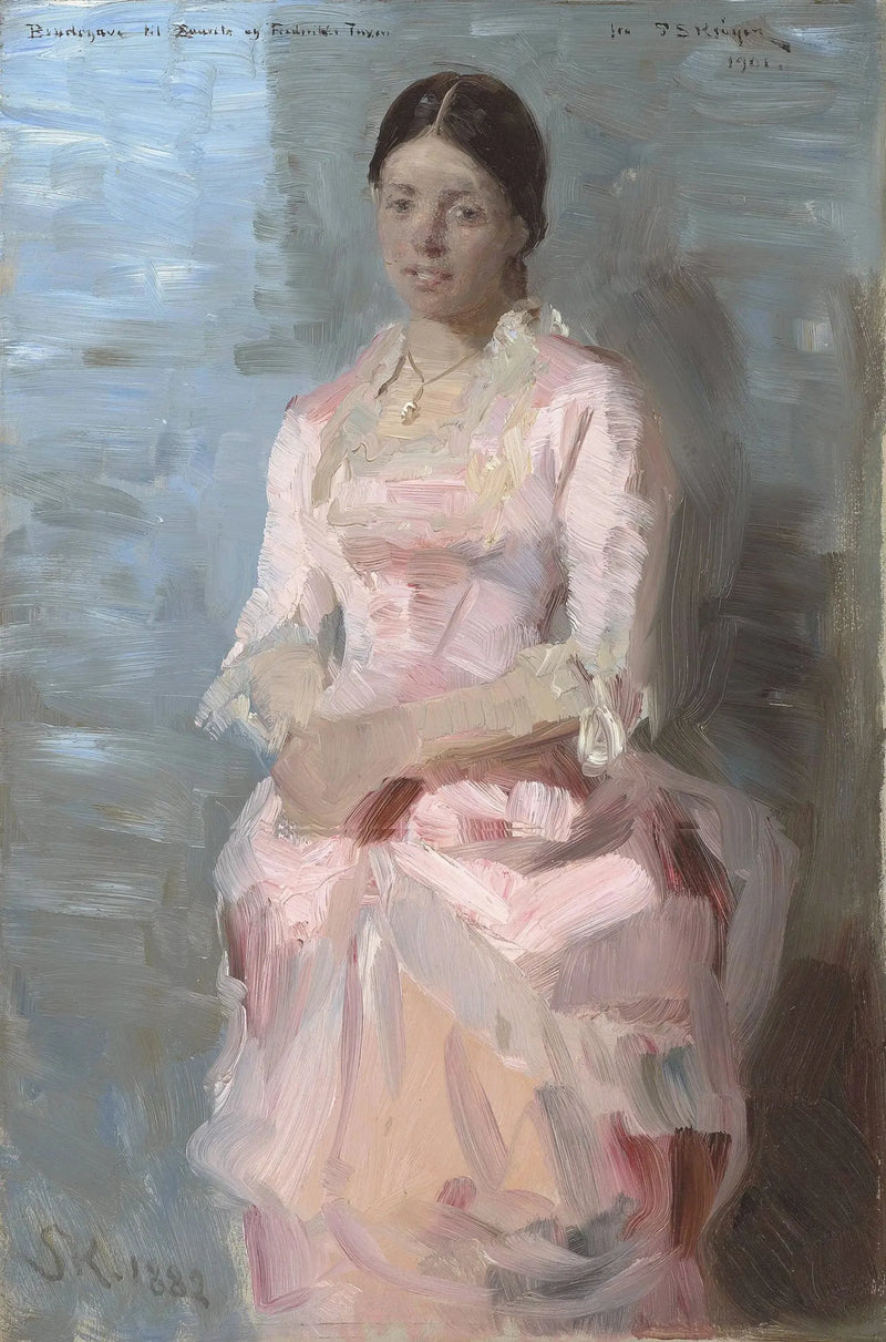 Frederikke Tuxen-portræt - Peder Severin Krøyer