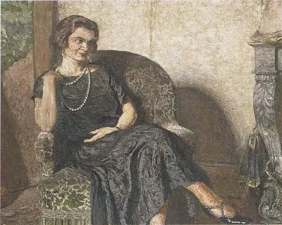 Portræt af Fridette Faton - Édouard Vuillard