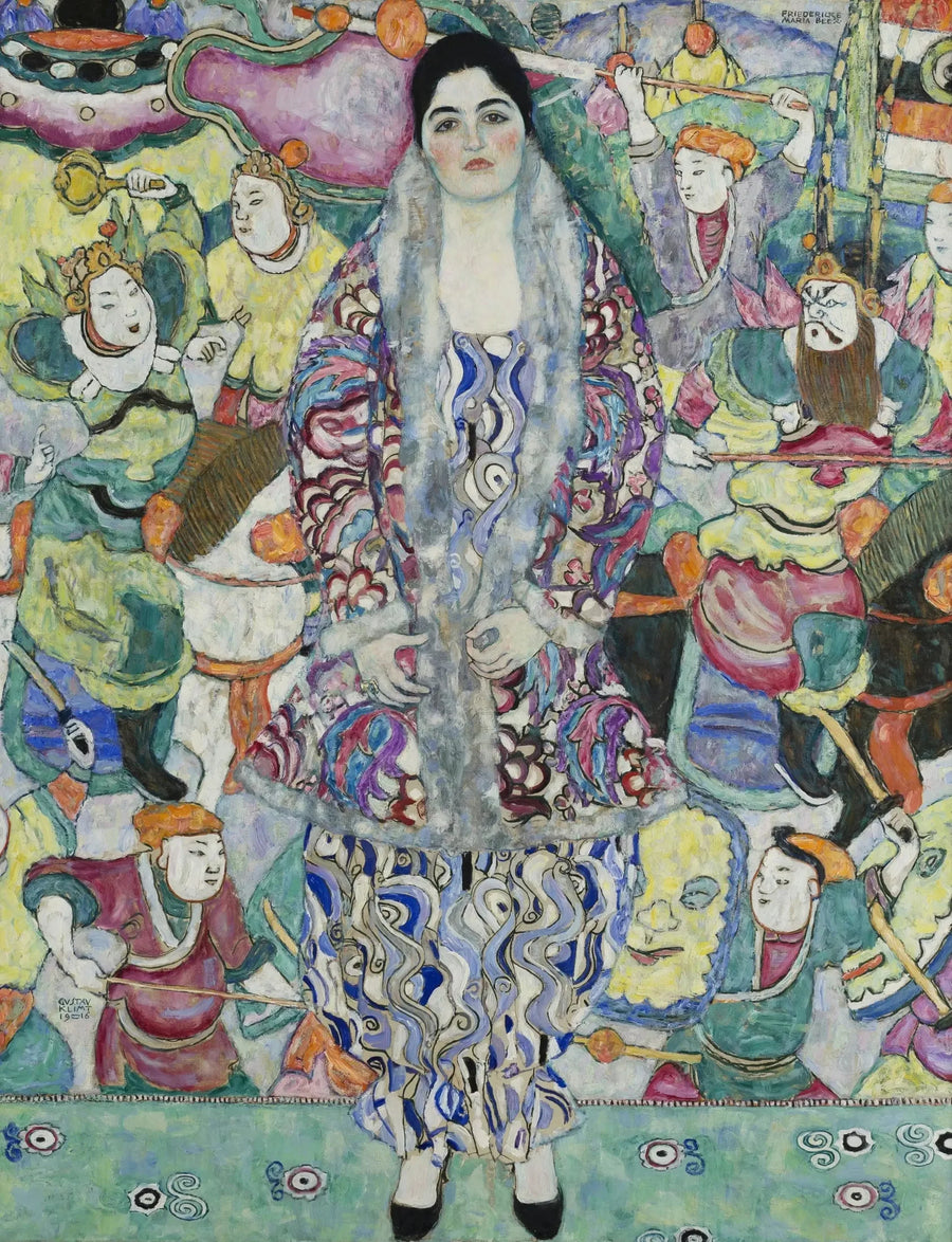 Portræt af Friedericke Maria Beer - Gustav Klimt