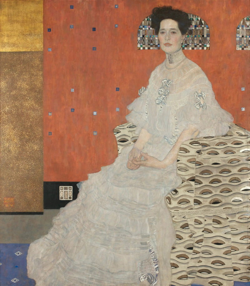 Portræt af Fritza Riedler - Gustav Klimt