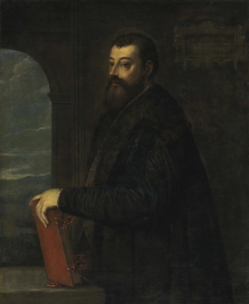 Portrait af Gabriele Giolito de' Ferrari - Titian