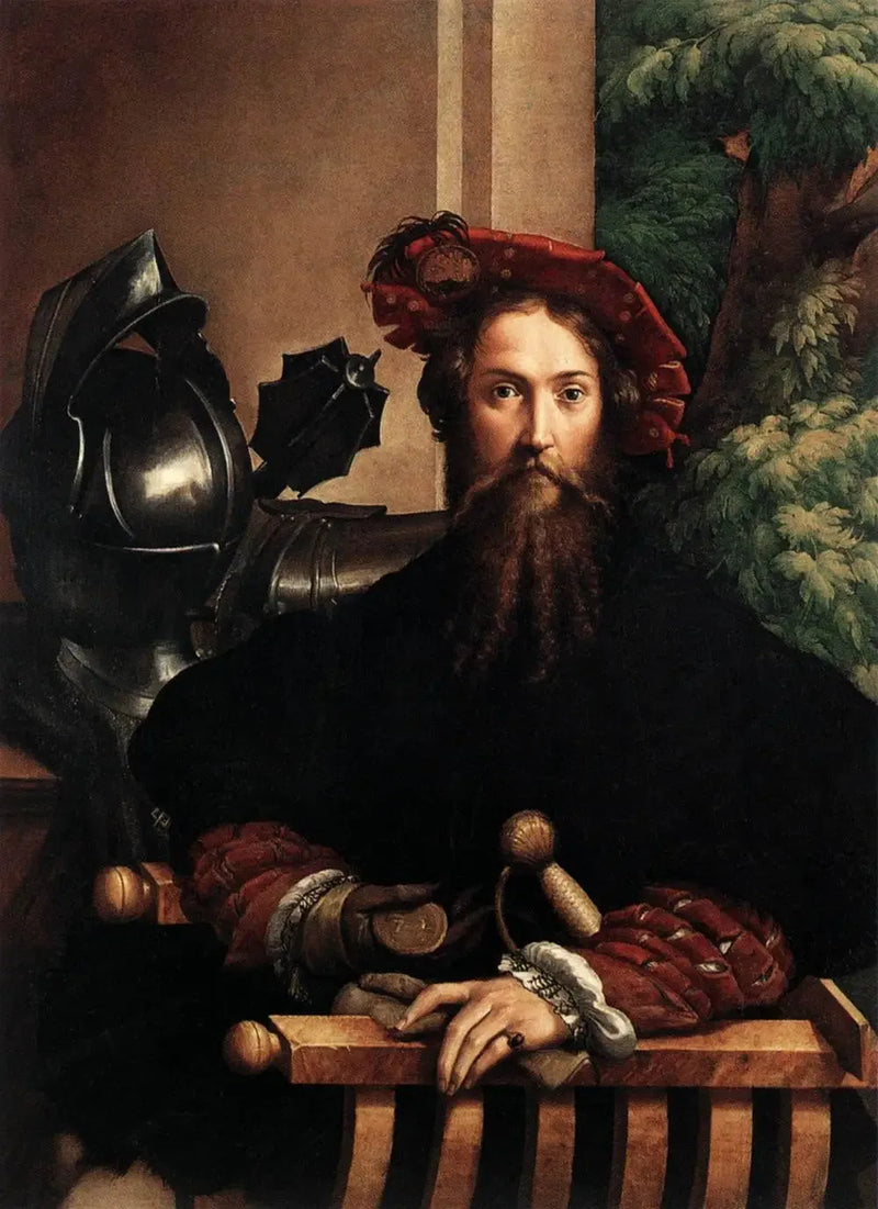 Portræt af Galéazzo Sanvitale - Parmigianino