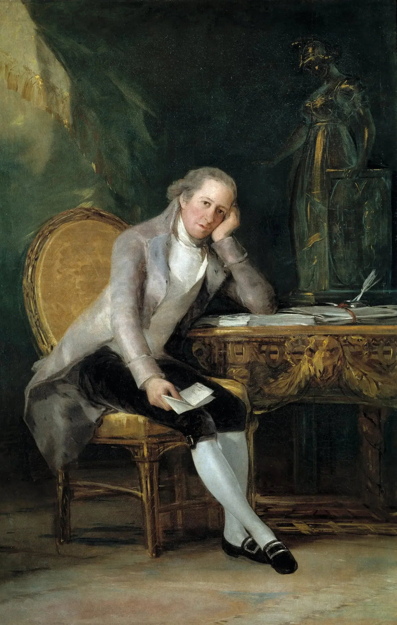 Portræt af Gaspar Melchor de Jovellanos - Francisco de Goya