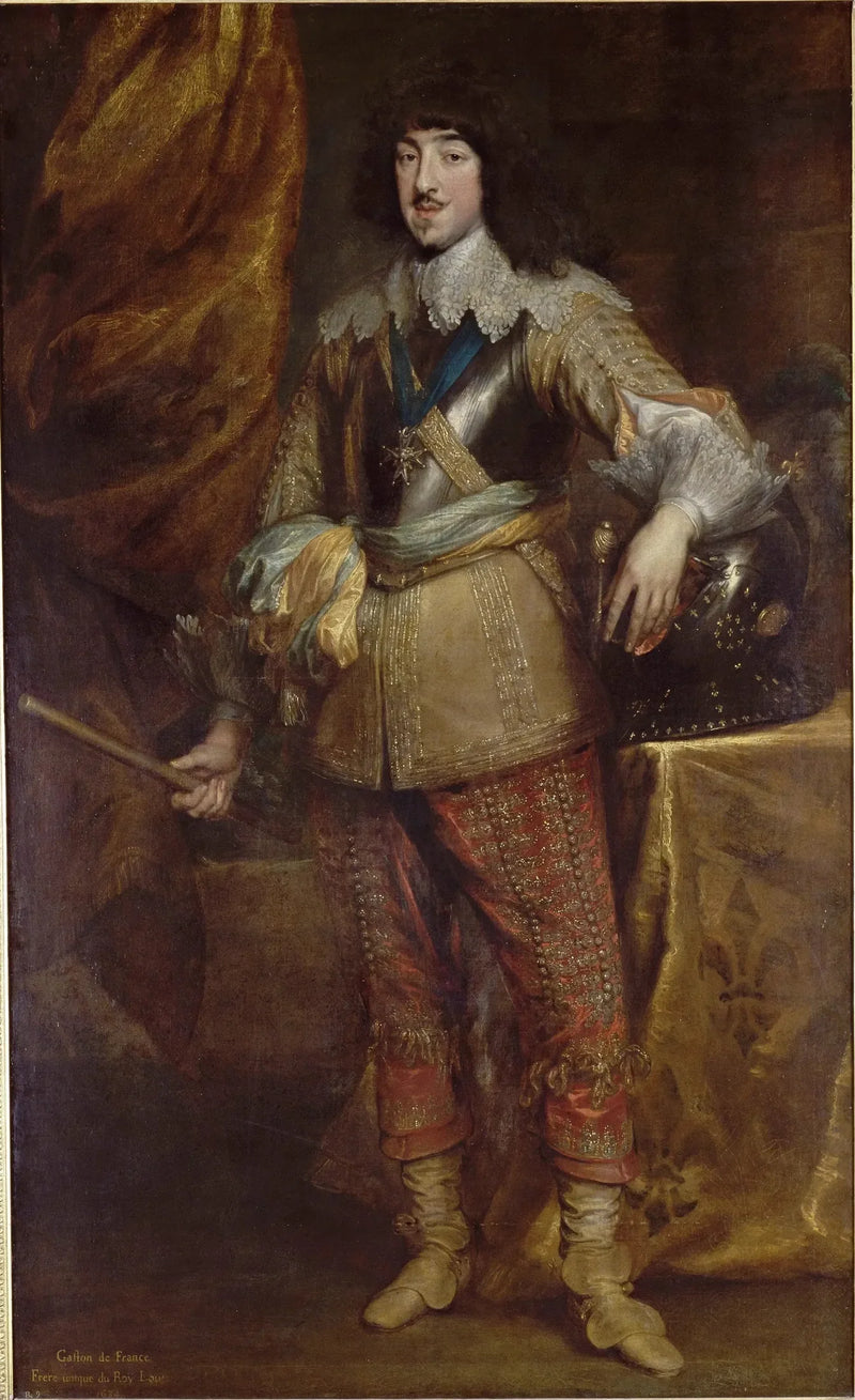 Portræt af Gaston af Frankrig - Antoine van Dyck