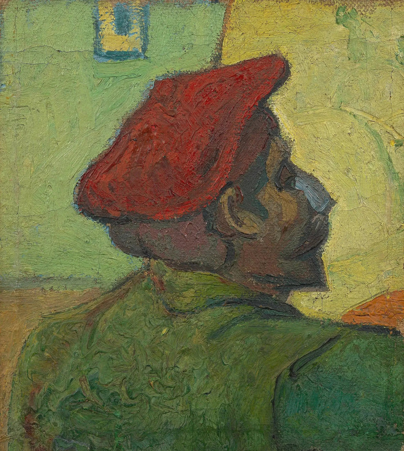 Portræt af Gauguin - Vincent van Gogh