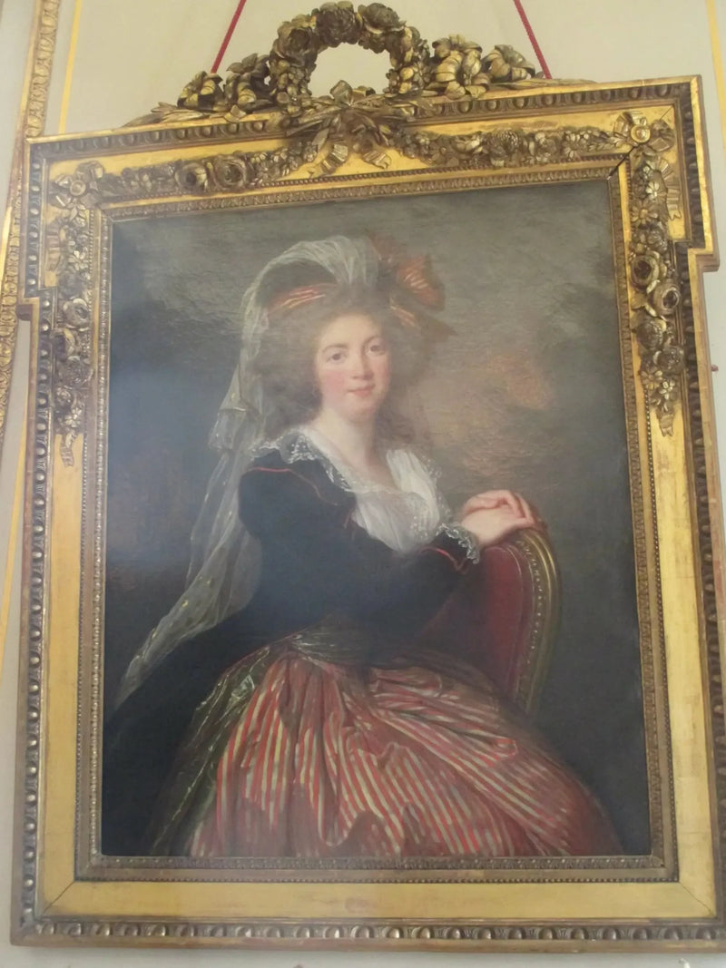 Portrait af Geneviève-Sophie de Couteux du Molay - Élisabeth Vigée Le Brun