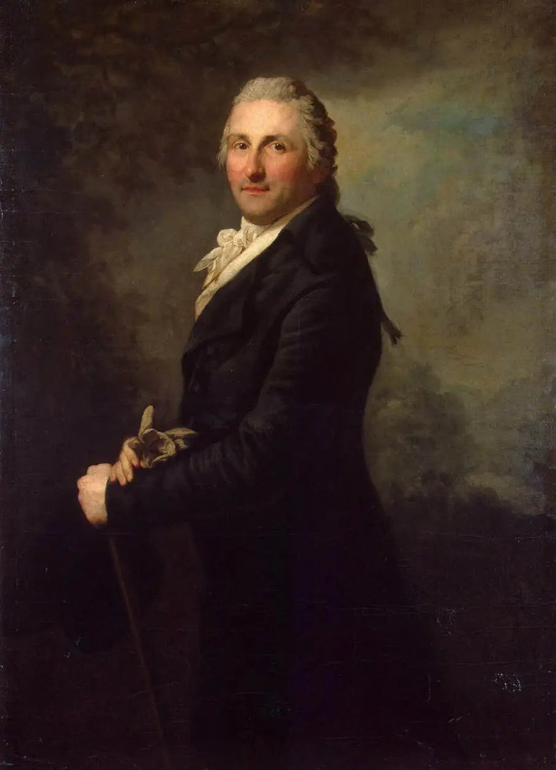 Portræt af Georg Leopold Goguel - Anton Graff