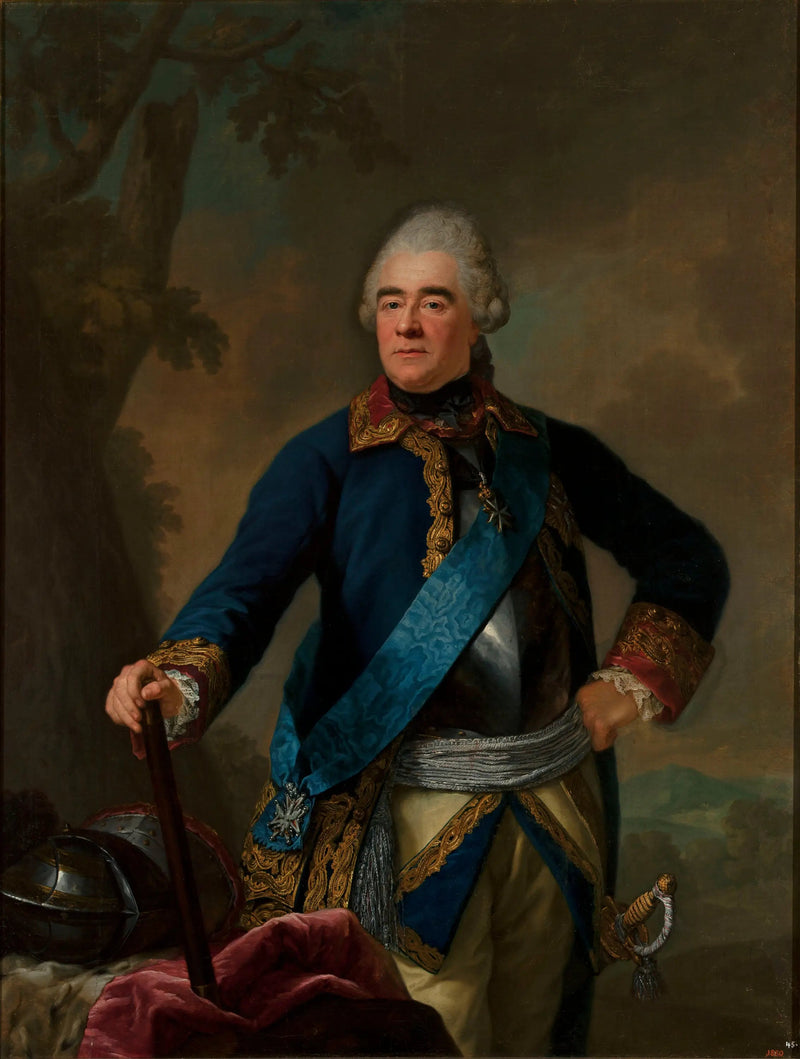 Georg Sachs' portræt. - Anton Graff