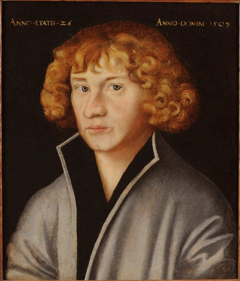 Portræt af Georg Spalatin - Lucas Cranach den Ældre