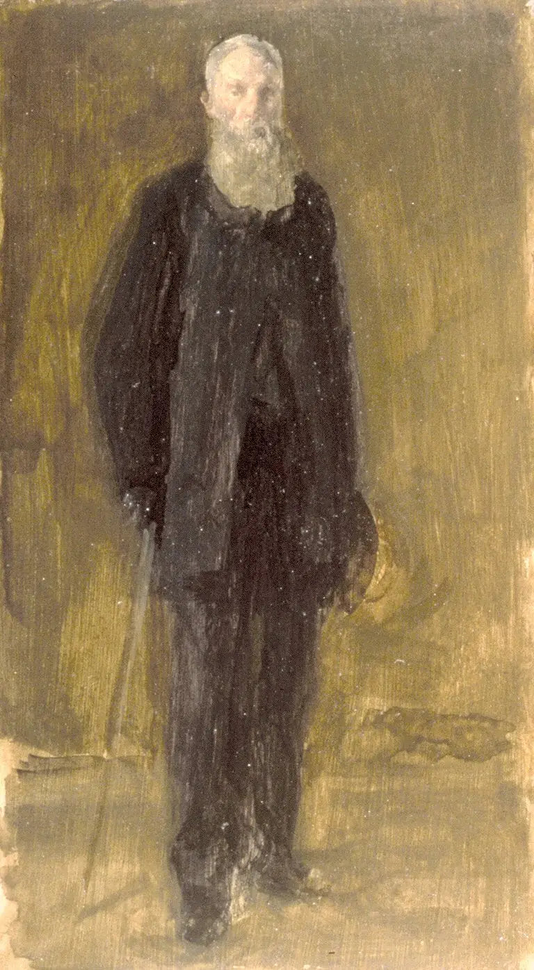 Portræt af George A. Lucas - James Abbott McNeill Whistler