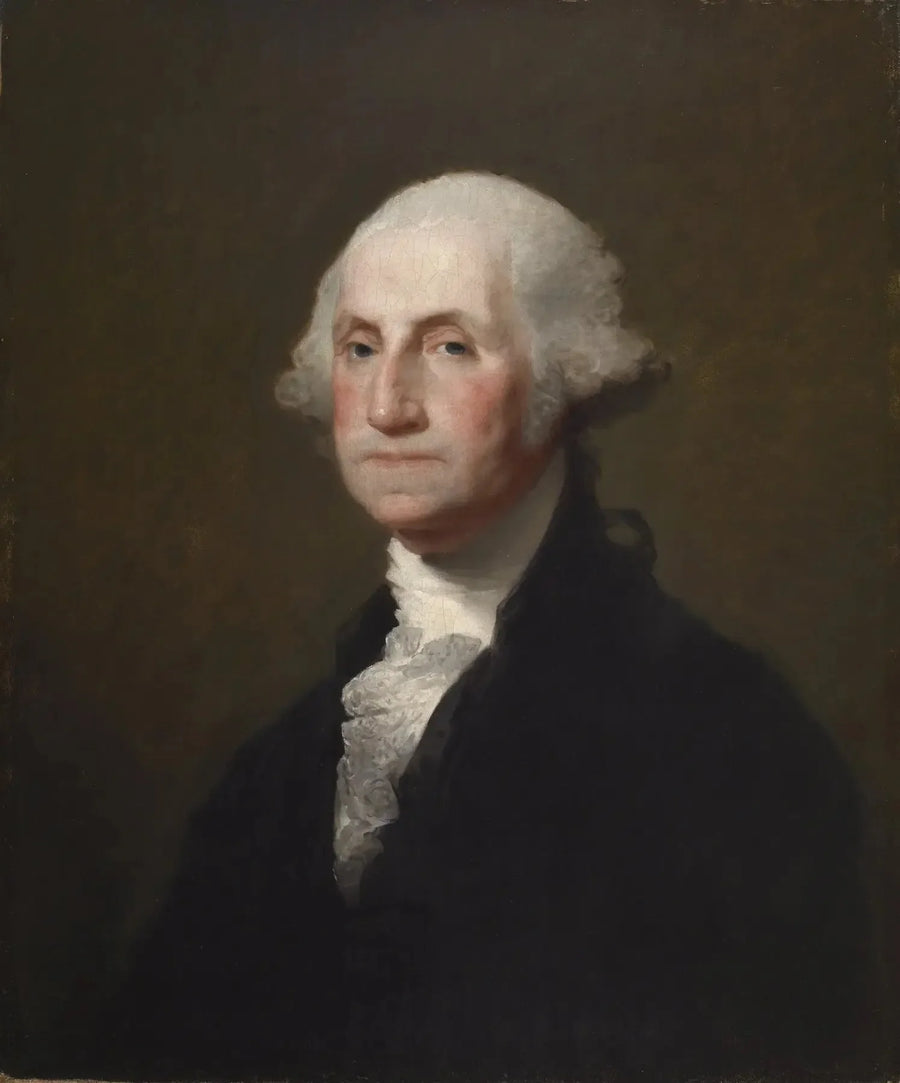 Portræt af George Washington - Gilbert Stuart