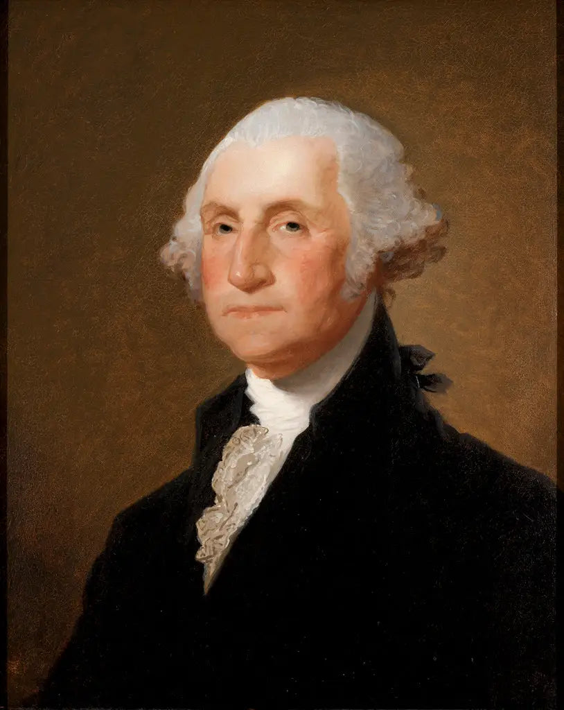 Portræt af George Washington - Gilbert Stuart
