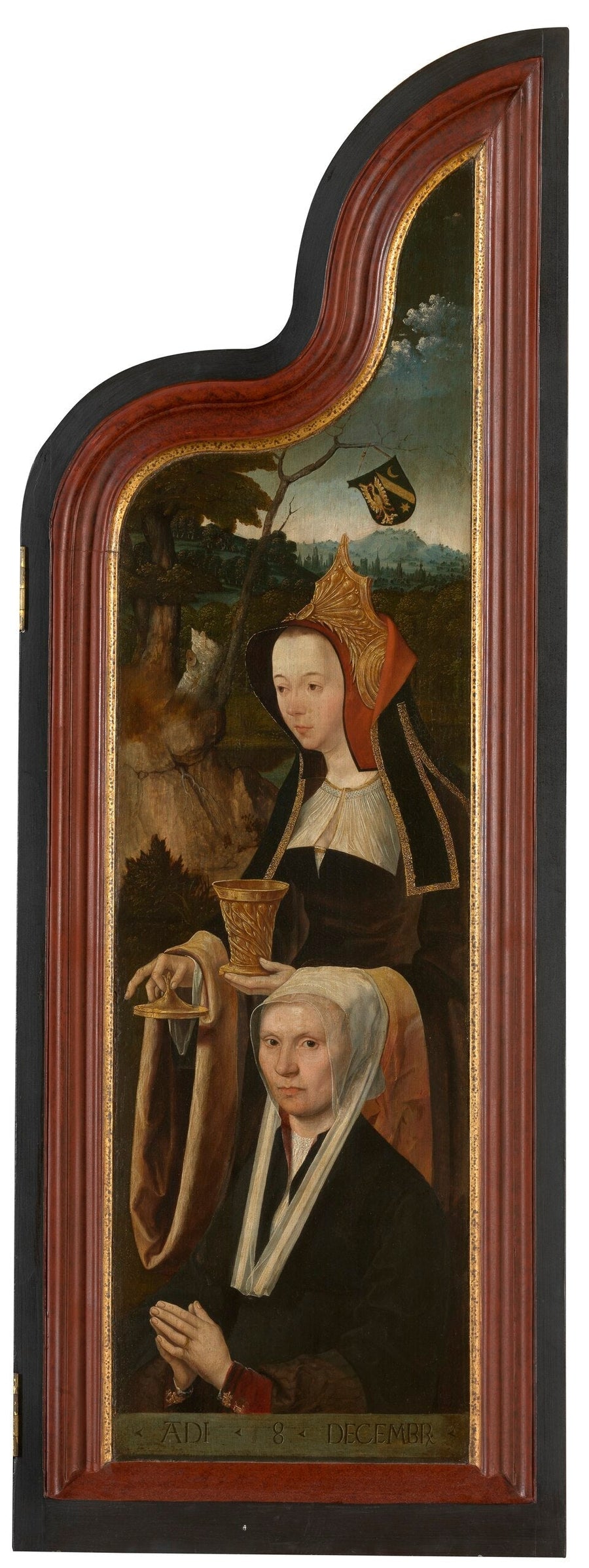 Portræt af Gerbrich Claesdr - Jacob Cornelisz van Oostsanen