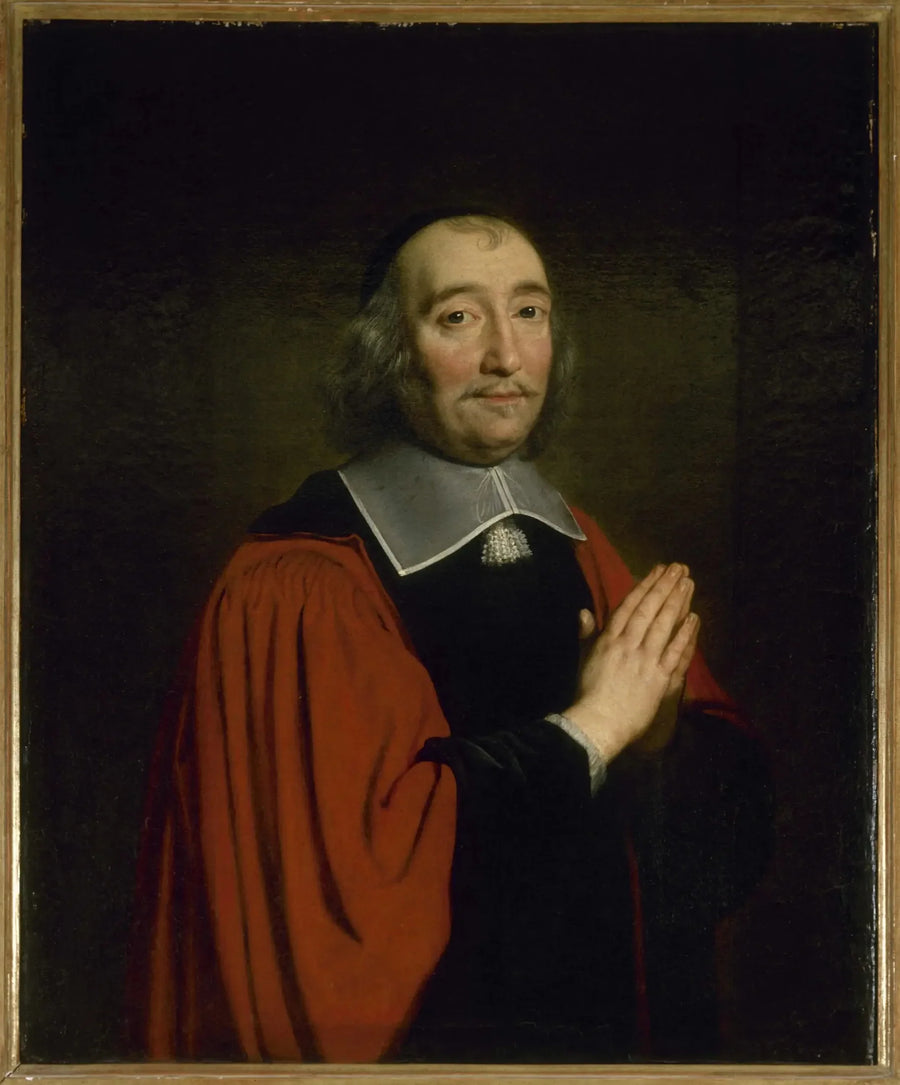 Portræt af Germain Piètre, byens anklager i Paris (1641-1654) - Philippe de Champaigne