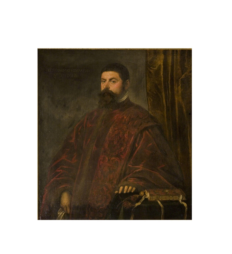 Portræt af Geronimo Foscarini, procurator af Saint-Marc - Jacopo Tintoretto