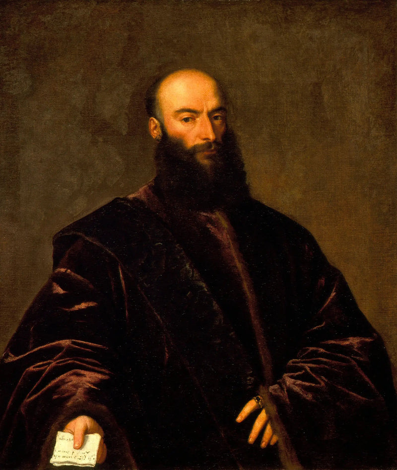 Giacomo di Andrea Dolfin-portræt - Titian