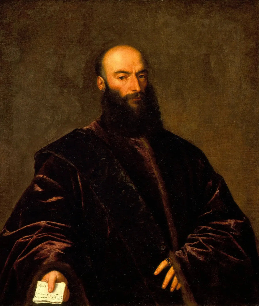 Giacomo di Andrea Dolfin-portræt - Titian