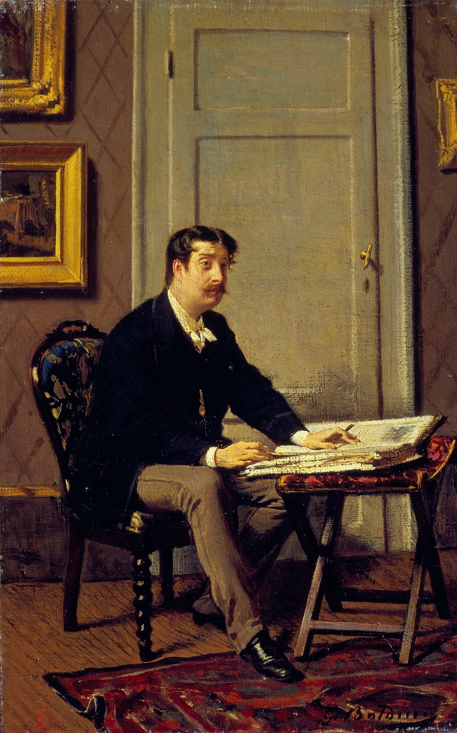 Portrait de Giorgio Sevieri - Giovanni Boldini - Alpha Reproduction
