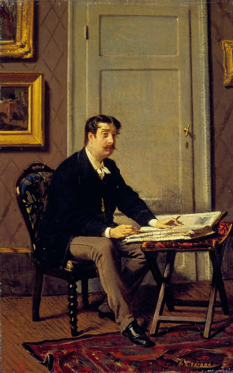 Portræt af Giorgio Sevieri - Giovanni Boldini