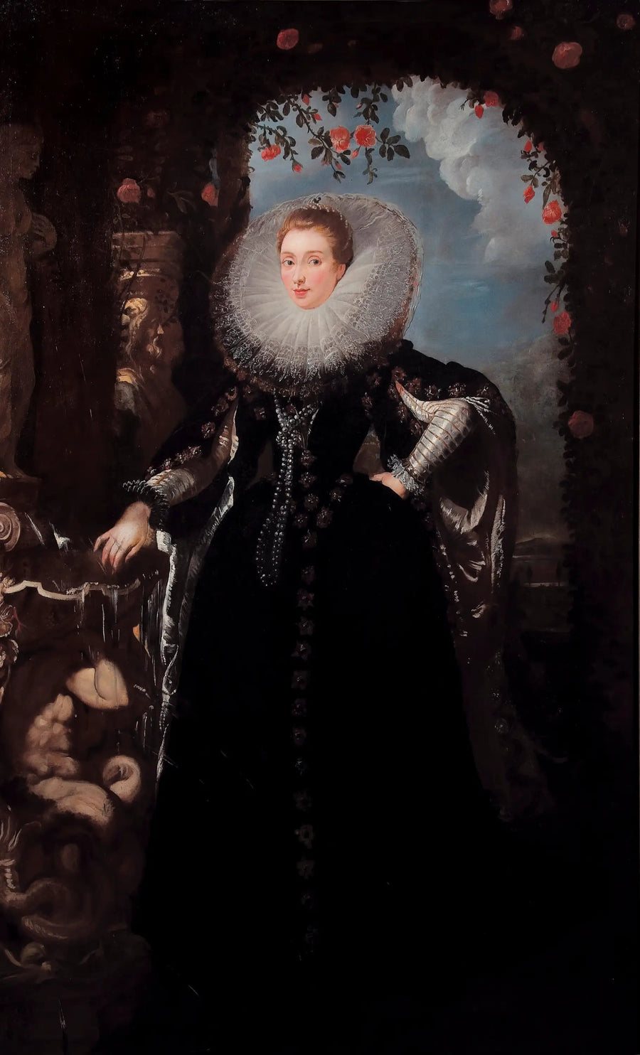 Portræt af Giovanna Spinola Pavese - Peter Paul Rubens